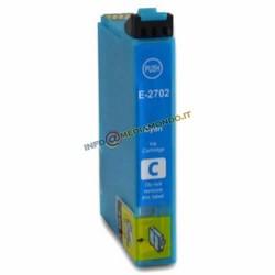 CARTUCCIA COMPATIBILE PER EPSON T2712 / C13T27124010 - 27XL - CIANO 10,4ml