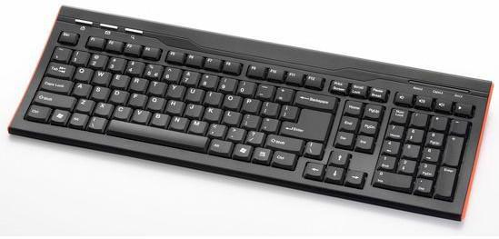 Pan Nordic keyboard, black - Warranty: 12M