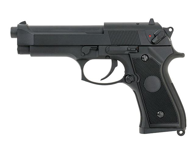 CYMA PISTOLA ELETTRICA SOFTAIR BERETTA M92 COLPO SINGOLO RAFFICA COLORE NERO CM126