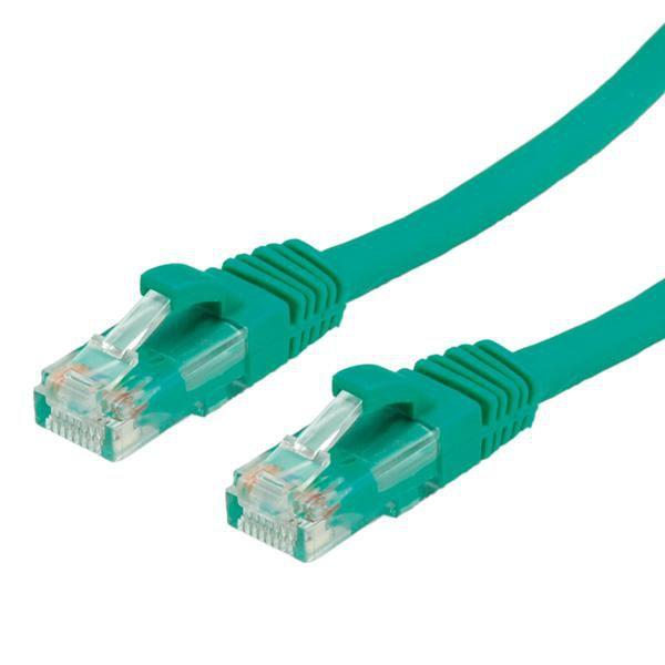 Value 1m UTP Cat.6a cavo di rete Verde Cat6a U/UTP [UTP] (Value CAT6A UTP CU Ethernet Cable Green 1m)