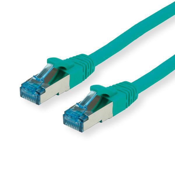 Valore 7m S/ftp cat.6a cavo di rete verde cat6a s/ftp [s-stp] (valore cat6a s/ftp pimf cu cavo ethernet verde 7m)