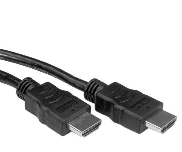 Value HDMI - HDMI 10 m cavo HDMI HDMI tipo A [Standard] Nero (VALUE HDMI HS Cable+Ethernet. A-A. M/M. Black. 10m)