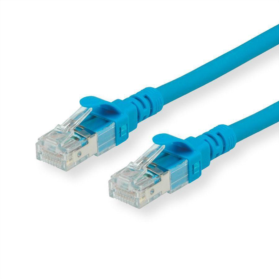 Roline Cat.6A S/FTP Cavo di Rete Blu 1,5 M Cat6A S/FTP [S-S-STP] (Roline Cat6A S/FTP Cu LSZH Ethernet Cavo Blue 1,5M)