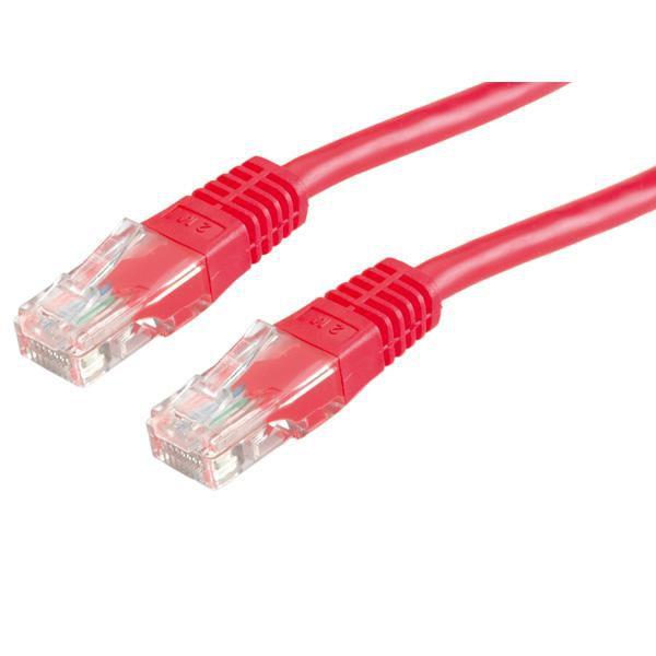 NETWORK CABLE CAT6 UTP RED 5M