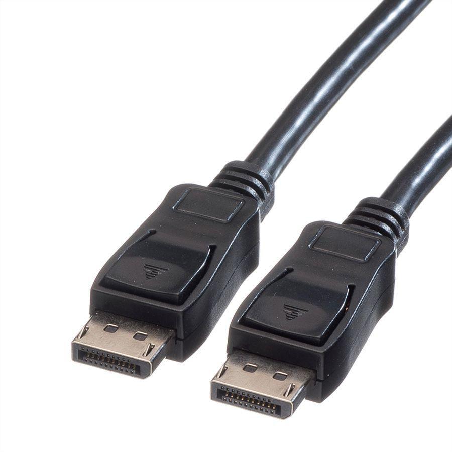 Value 11.99.5629 cavo DisplayPort 1,5 m Nero (VALUE DisplayPort Cable, DP - DP, M/M, 1.5m)