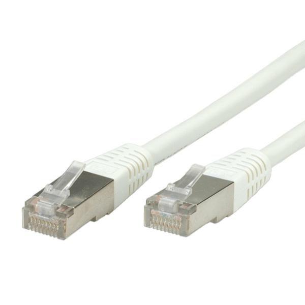 Value S/FTP [PiMF] Patch Cord, Cat.6, white 1 m cavo di rete Bianco (VALUE S/FTP [PiMF] PatchCord Cat.6/Class E, white, 1m)