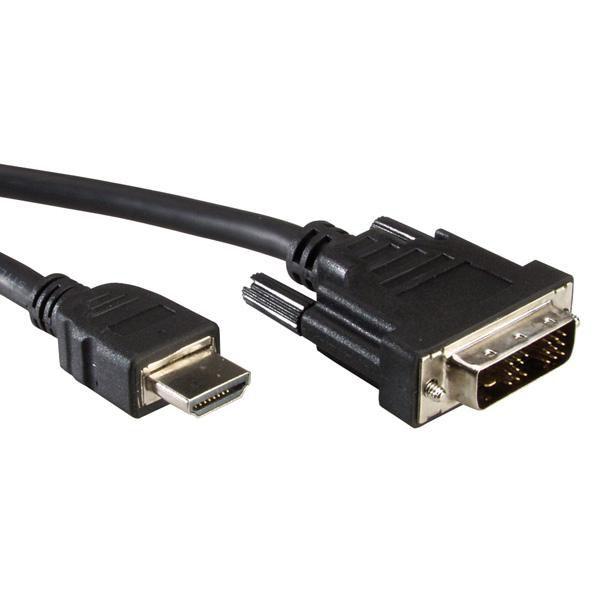 CAVO HDMI 19 POLI TIPO A MASCHIO - DVI-D 18+1 POLI MASCHIO MT1