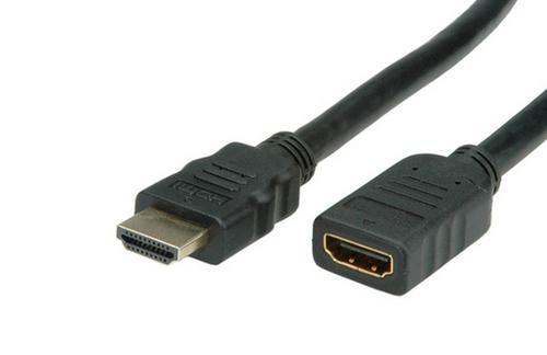 VALUE Cavo HDMI ad alta velocità Ethernet, M/F, 1m