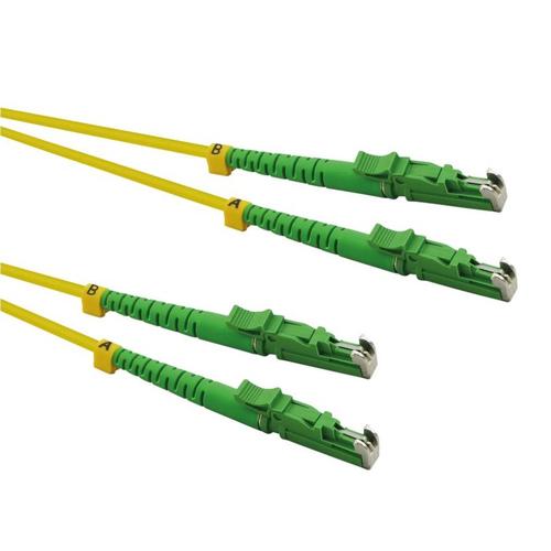 ROLINE FO Jumper Cable, Duplex, 9/125Ã‚Âµm, OS2, LSH/LSH, APC Polish, LSOH, giallo, 5m