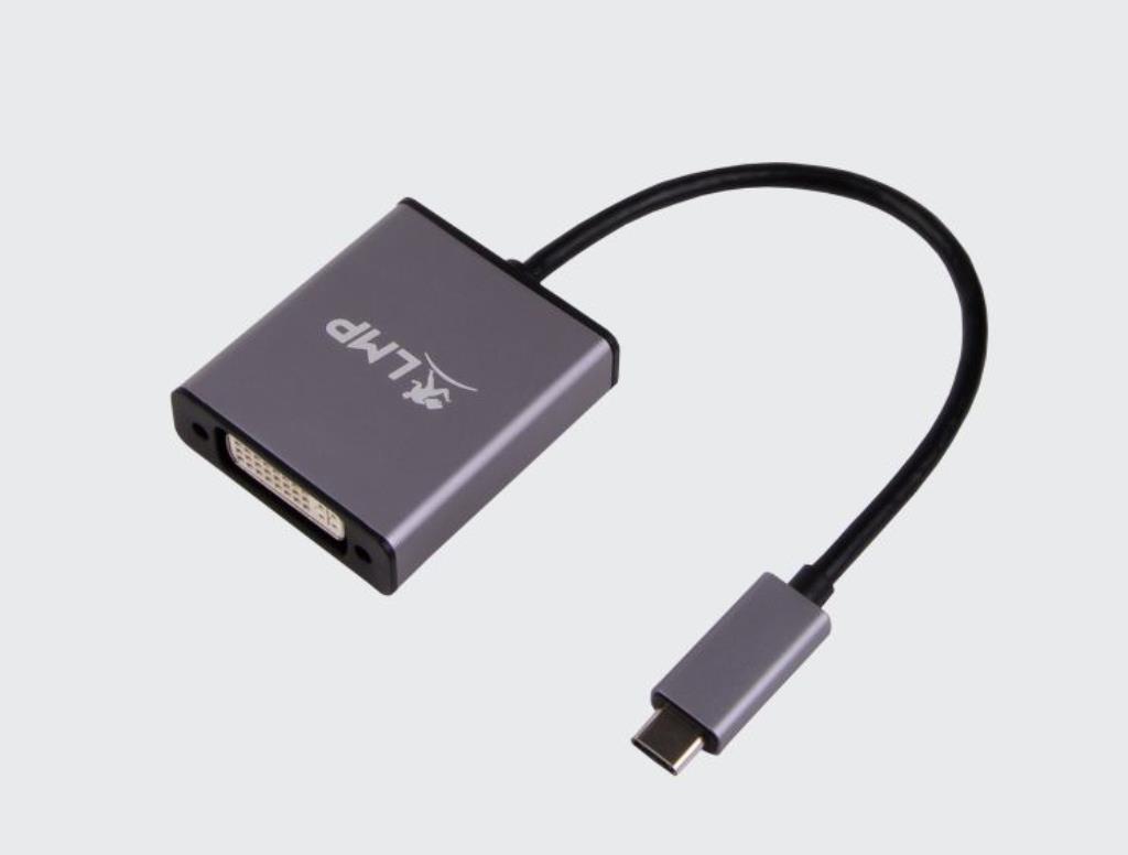 LMP adattatore USB-C verso DVI - colore space gray