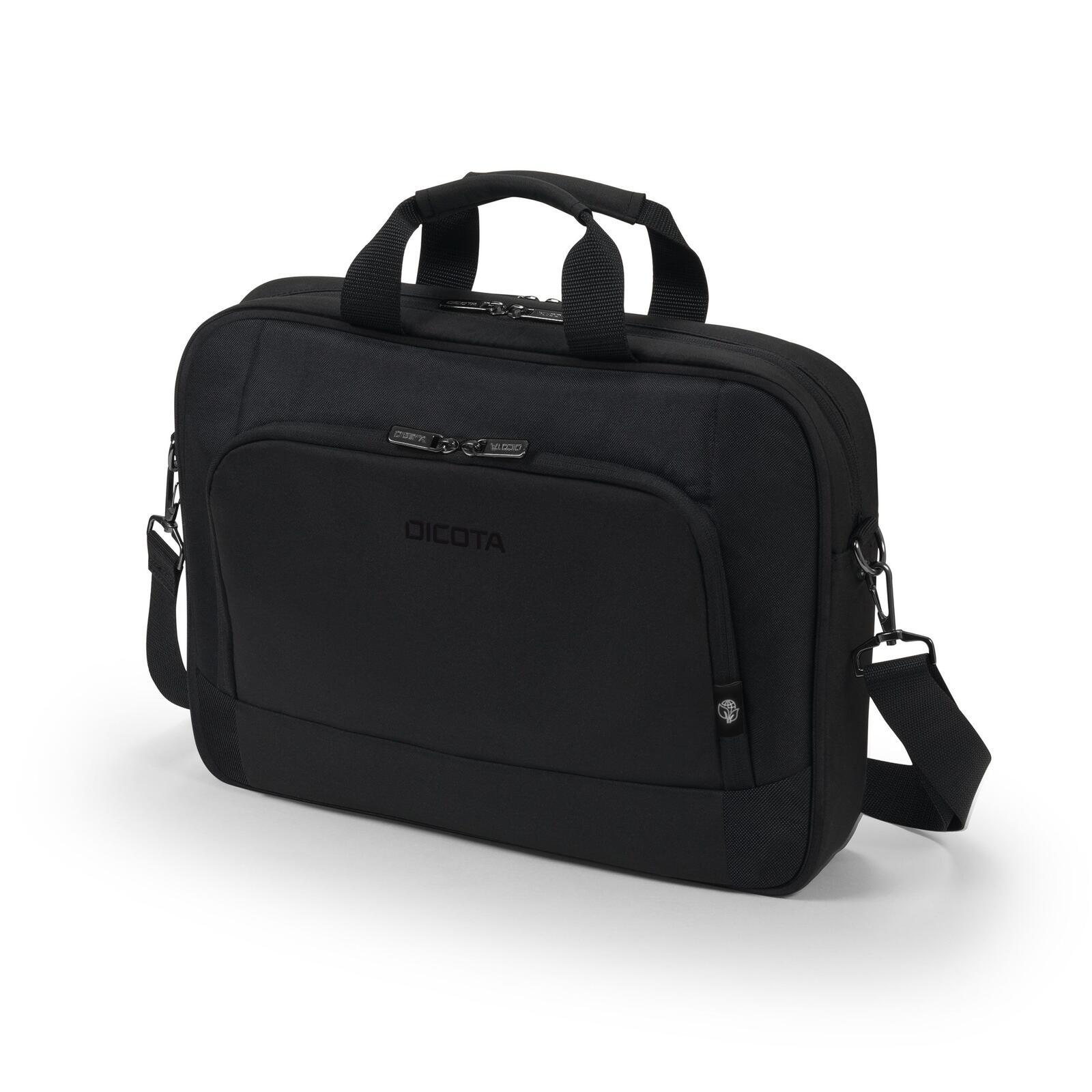 DICOTA Eco Top Traveller BASE 39,6 cm [15.6] Borsa con caricamento dall'alto Nero (ECO TOP TRAVELLER BASE 15-15.6 - )