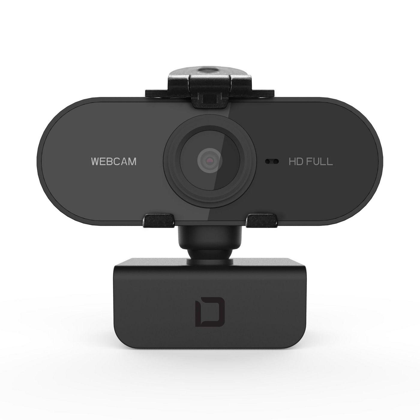 DICOTA D31841 webcam 1920 x 1080 Pixel USB 2.0 Nero (WEBCAM PRO PLUS FULL HD - .)