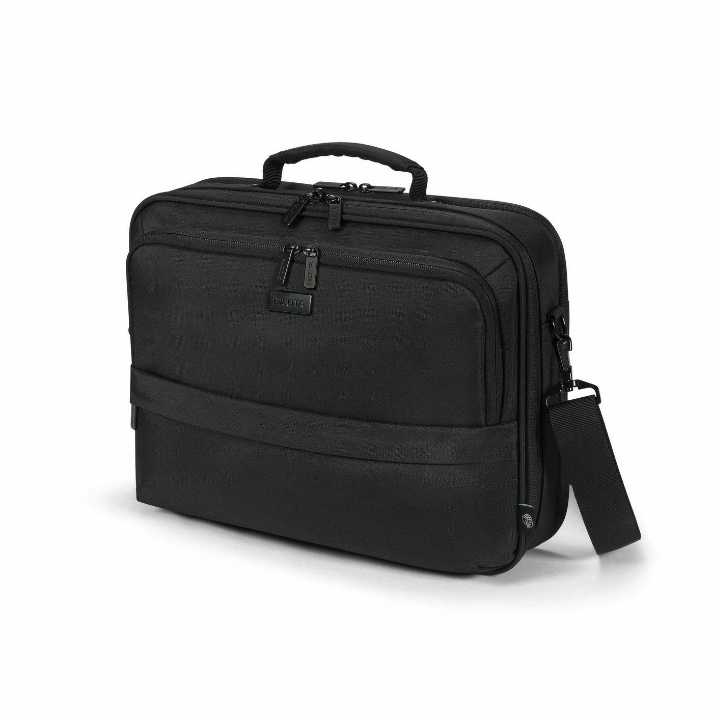 DICOTA D32029-RPET borsa per laptop 35,8 cm [14.1] Valigetta ventiquattrore Nero (Multi Eco CORE 13-14.1)