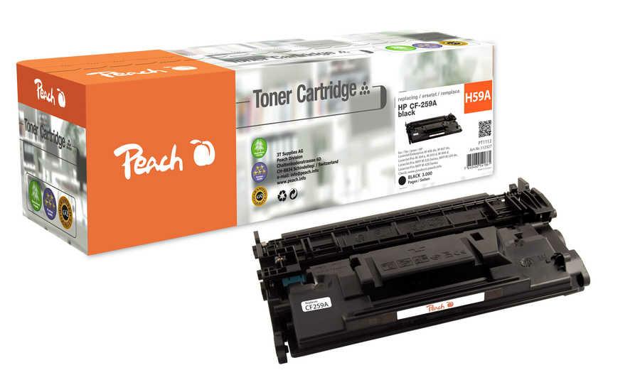 Peach PT1112 cartuccia toner 1 pz Compatibile Nero