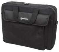 Manhattan 438889 borsa per laptop 39,6 cm (15.6") Valigetta ventiquattrore Nero