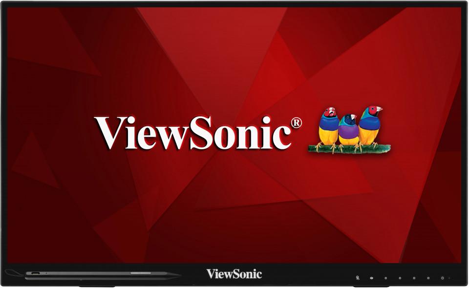 Viewsonic ID2456 Monitor PC 605 cm (23.8") 1920 x 1080 Pixel Full HD LED Touch screen Tavolo Nero