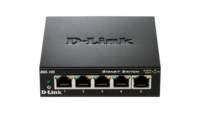 Switch UnManaged - D-Link 5 porte 10/100/1000Mbps - Metallo