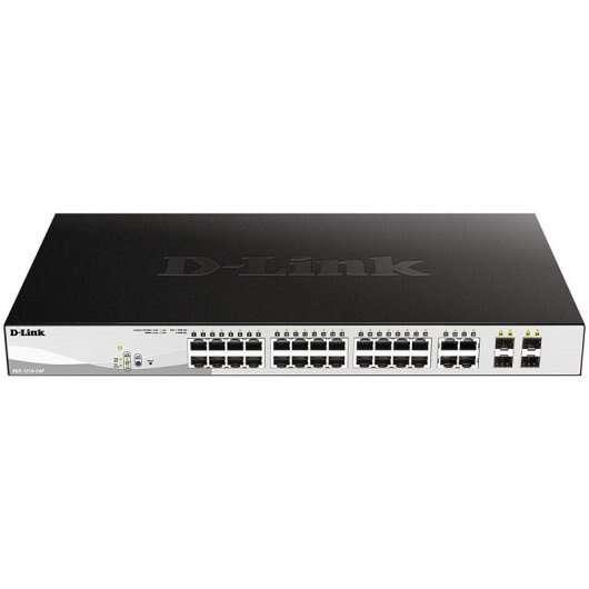 D-Link DGS-1210-26 switch di rete Gestito L2 Gigabit Ethernet (10/100/1000) 1U Nero, Grigio