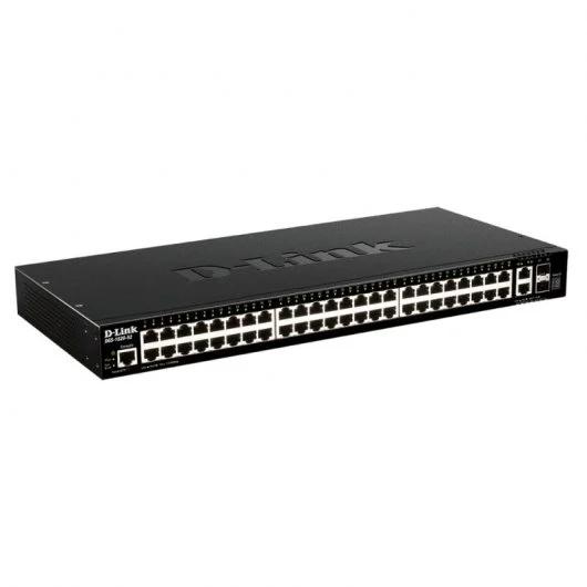 D-Link DGS-1520-52 switch di rete Gestito L3 10G Ethernet (100/1000/10000) 1U Nero