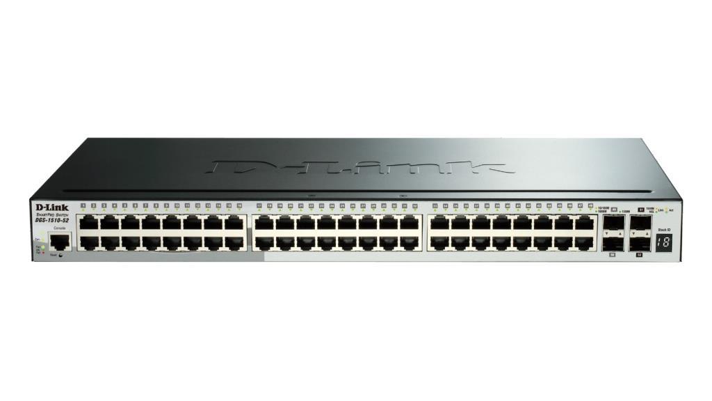 Switch Web Managed - D-Link SmartPro L3 Light 48 ports Gigabit & 2 ports 10GbE & 2 ports 10G SFP+