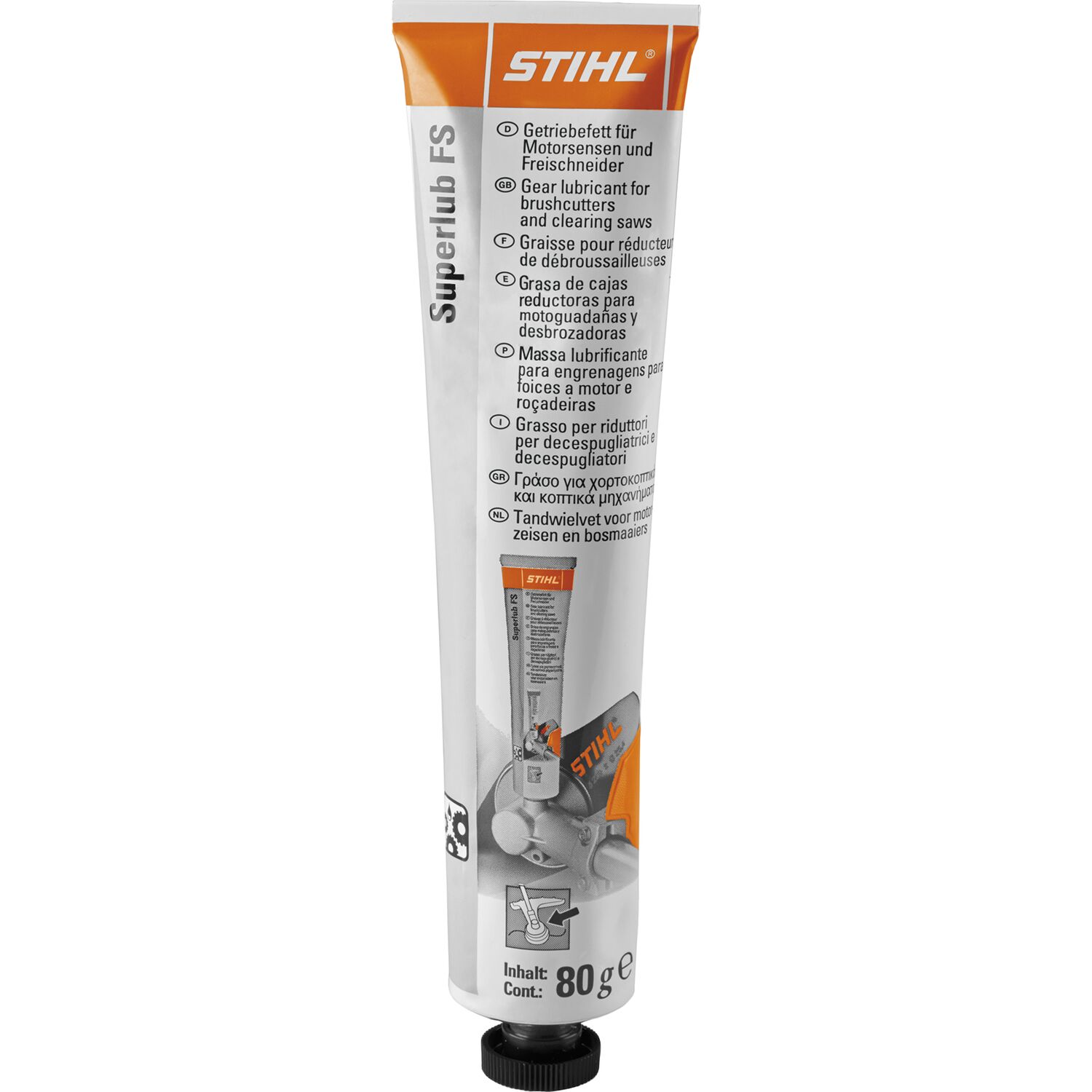 Olio per ingranaggi originale Stihl 0781 120 1117, 80 g