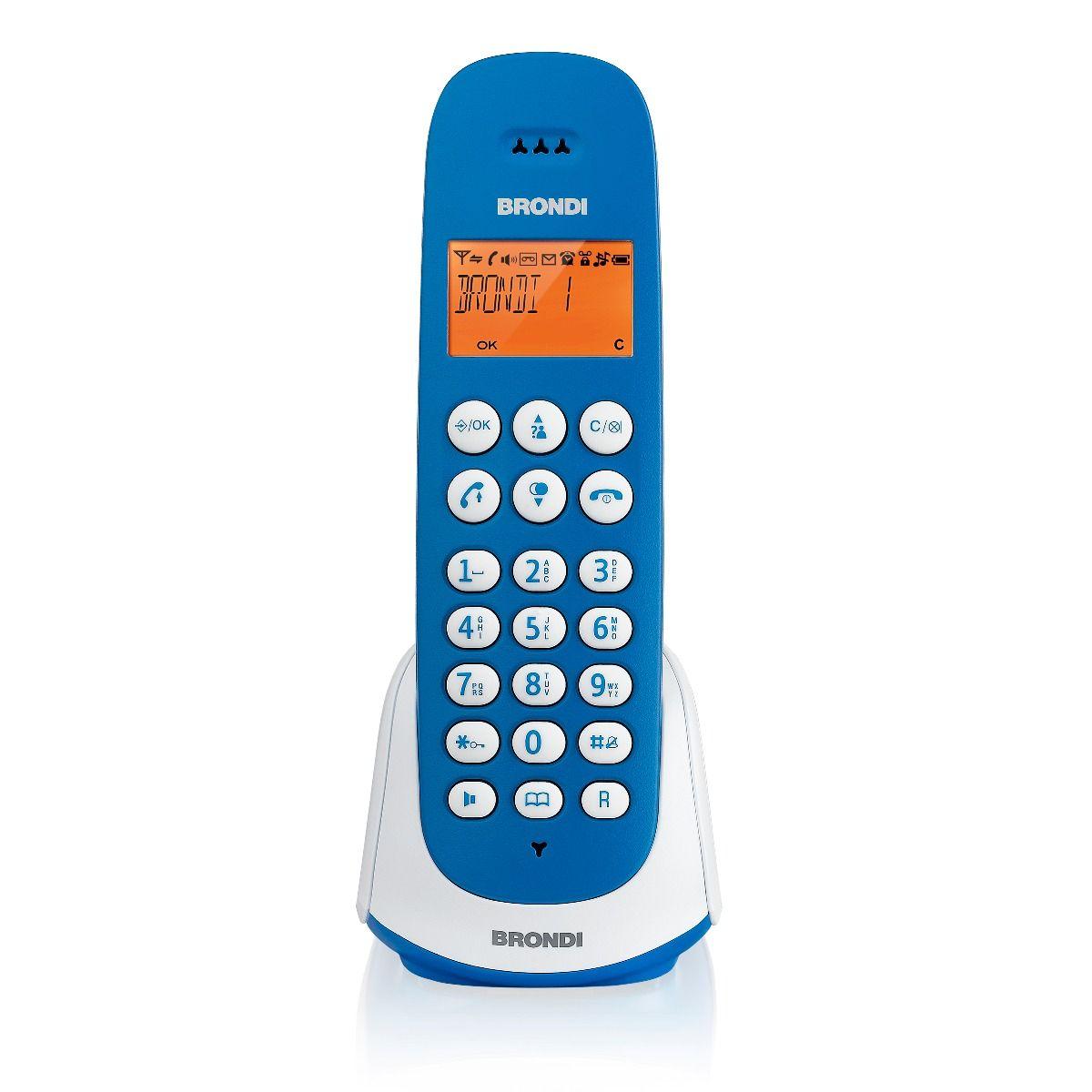 BRONDI TELEFONO CORDLESS ADARA AZ-WH