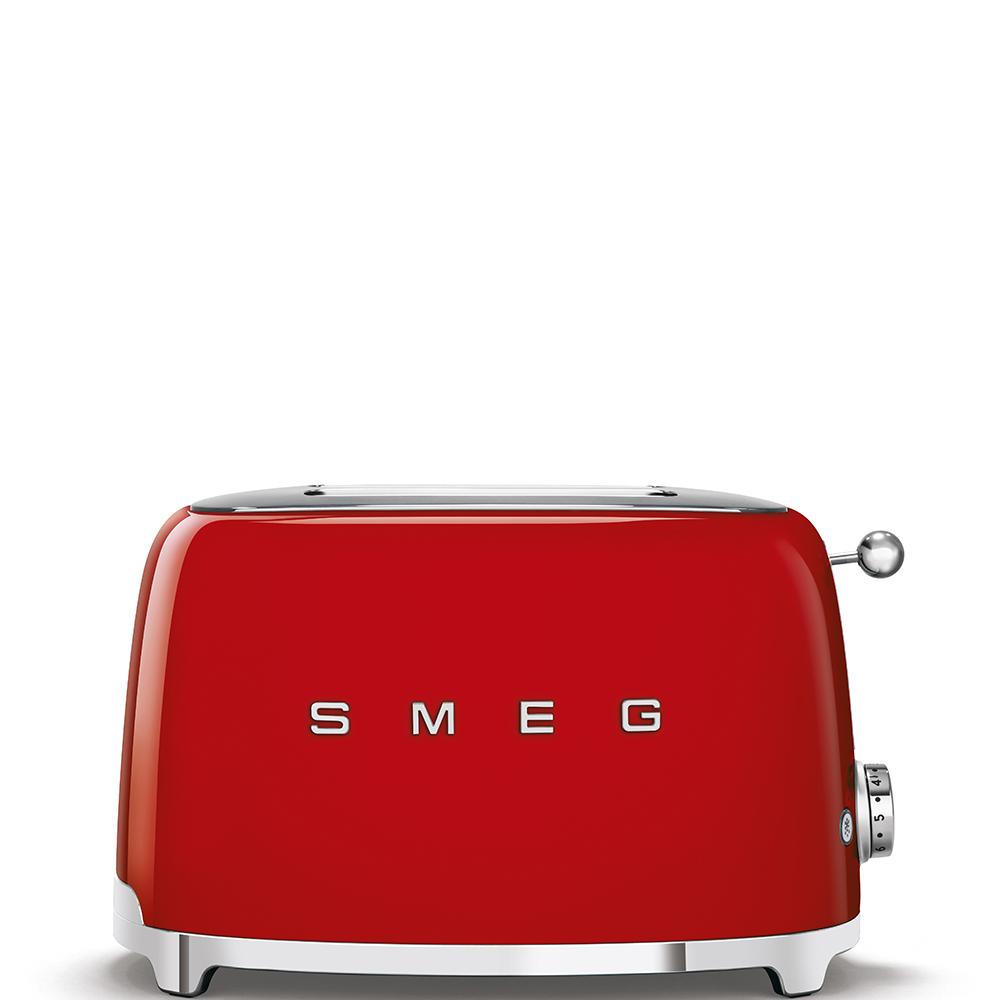 TOSTAPANE SMEG 2X2 STILE 50´ ROSSO TSF01RDEU