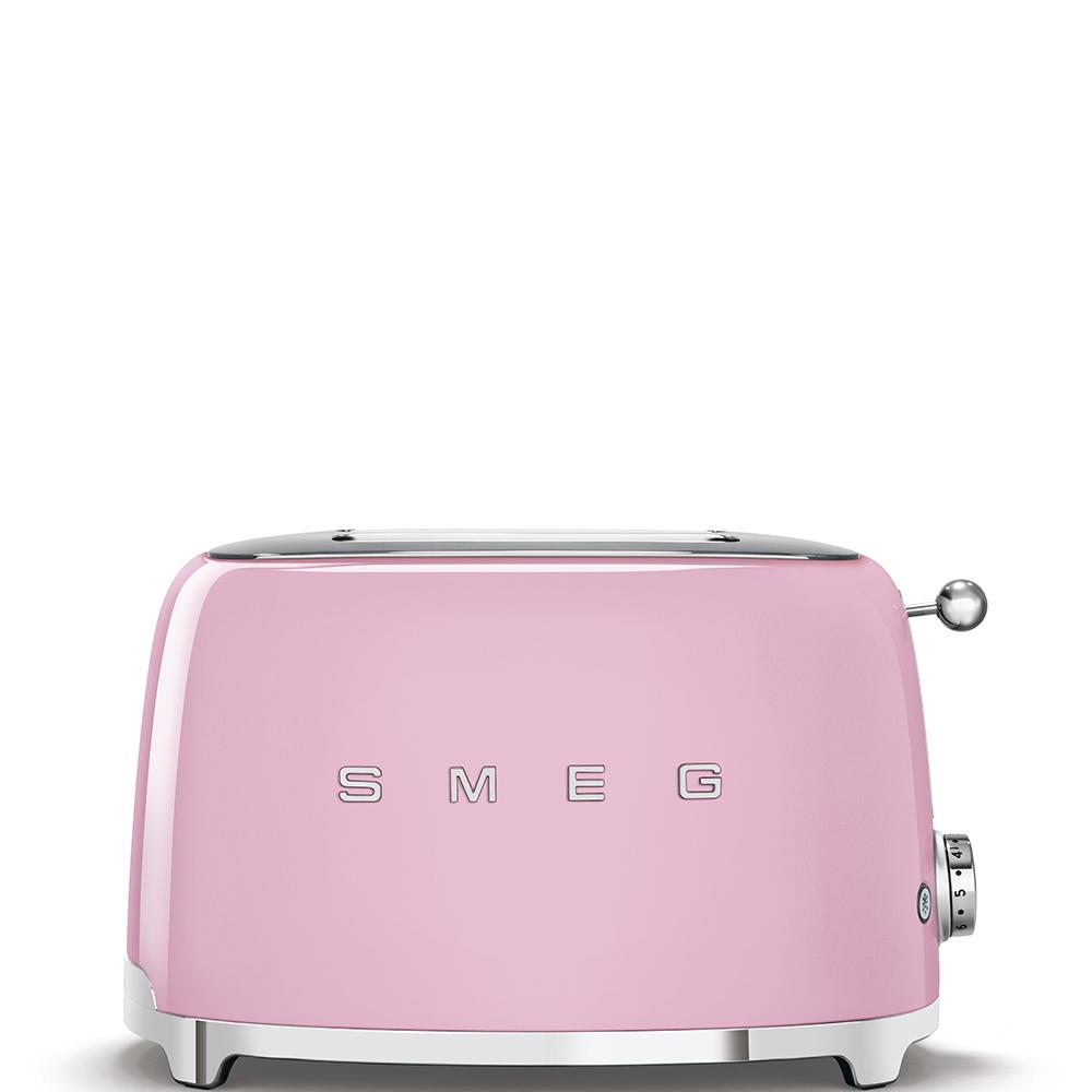 TOSTAPANE SMEG 2x2 50´STYLE ROSA TSF01PKEU