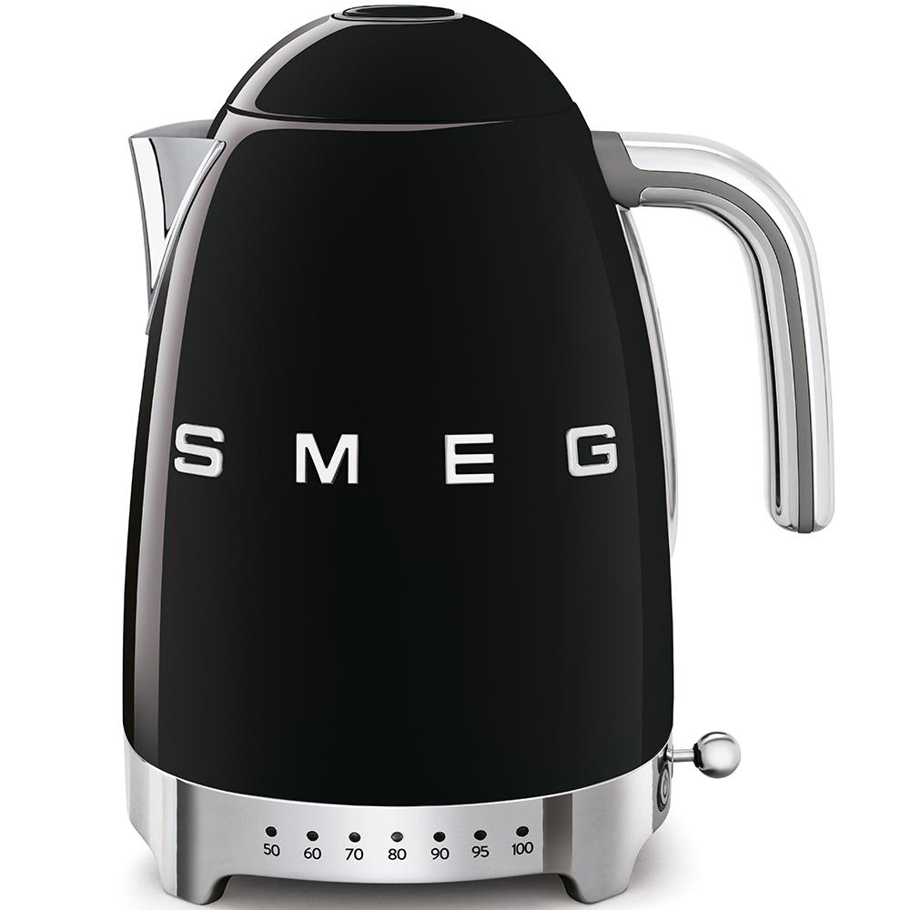 BOLLITORE SMEG STILE ANNI '50 NERO KLF04BLEU