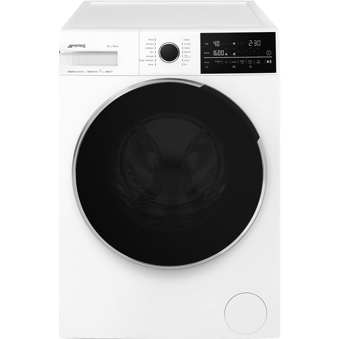 LAVATRICE SMEG WNP96SLAAES 9KG STEA-REFRES-AUTOD BIANCO