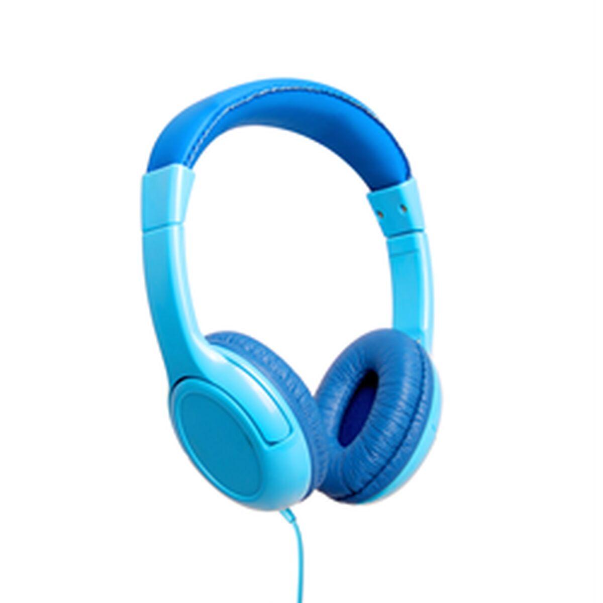 Celly KidsBeat Cuffie Cablato A Padiglione Blu (Celly KIDSBEATBL)