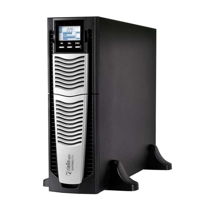 UPS RIELLO Sentinel Dual 8000 A3 8000VA/8000W TOWER/RACK ONLINE DOPPIA CONVERSIONE auton. 12 min.