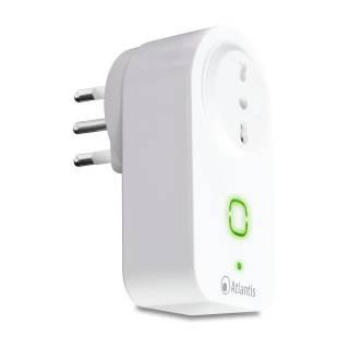 ATLANTIS PRESA ELETTRICA CONTROLLATA WIFI WL APP per controllo da remoto A17-SS16A