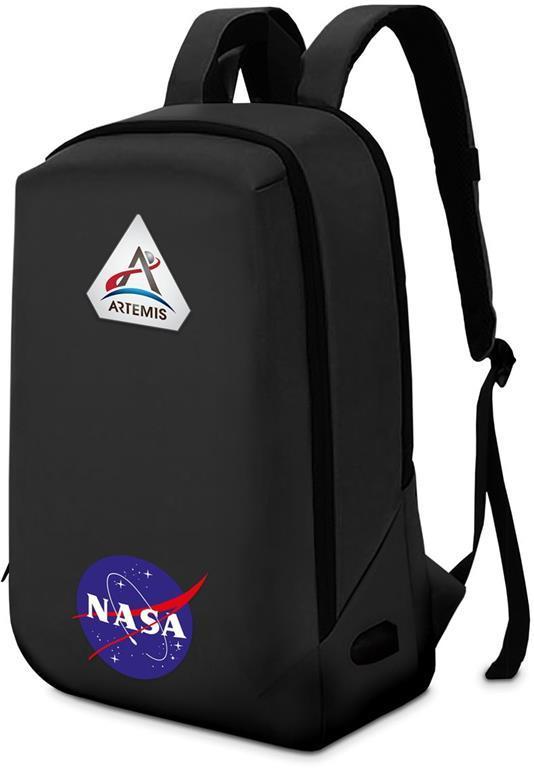 ATLANTIS ZAINO NOTEBOOK THE MOON PROJECT BAG 156" BLACK LOGO NASA PROGETTO ARTEMIS NS-KLB200504-B