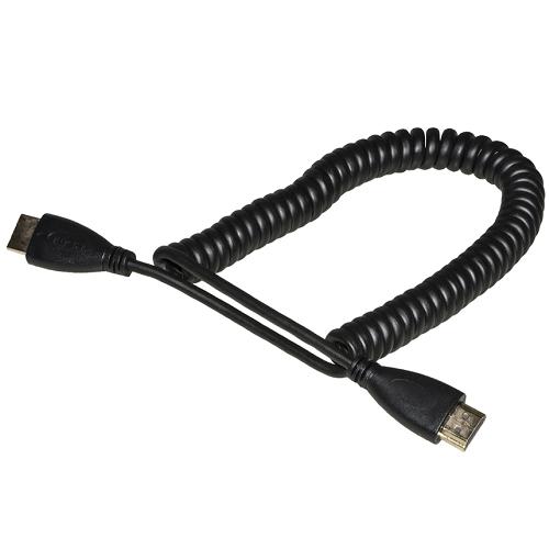 CAVO HDMI MASCHIO-MASCHIO A SPIRALE ESTENSIBILE FINO A MT 1,60