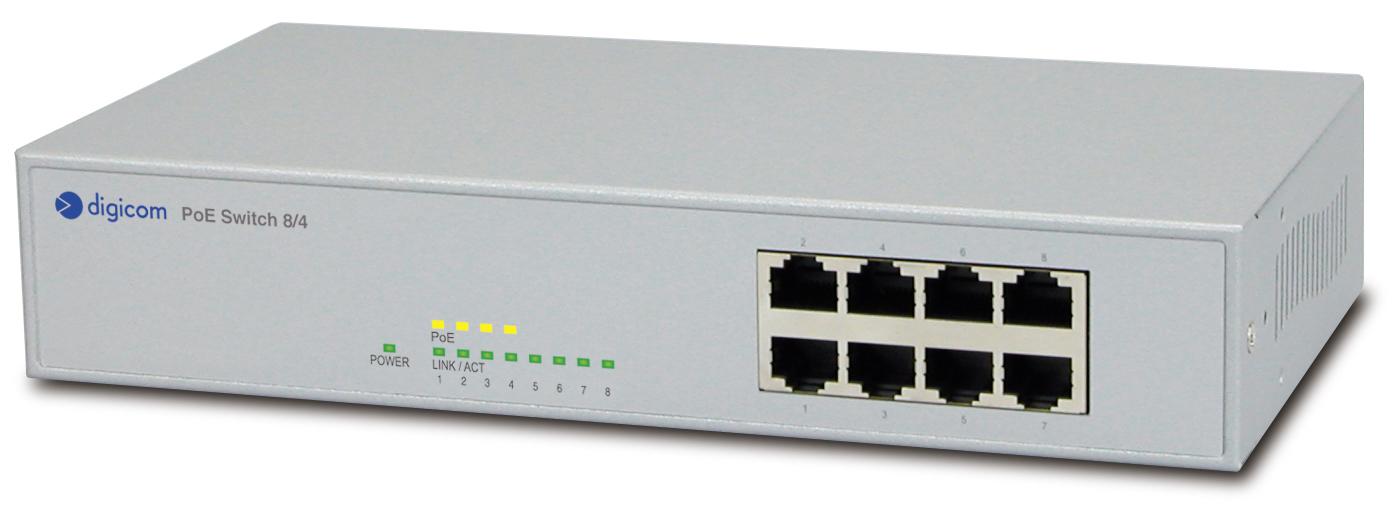 SWITCH 8 10/100 4 POE