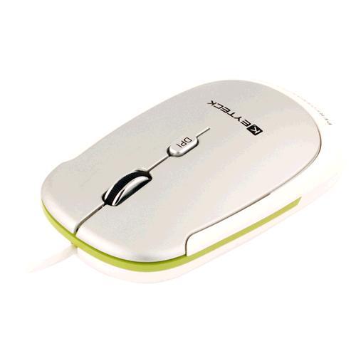 KEYTECK MOUSE A LASER FLAT SILVER MS-L152SV