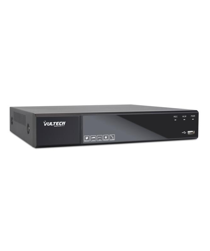 VULTECH UNIVERSAL VIDEO RECORDER IBRIDO 5 IN 1 4CH ANALOGICI 4 DIGITALI P2P CLOUD 1 HD 8MPX 4K H265 VS-UVR7004REVO-RTP2