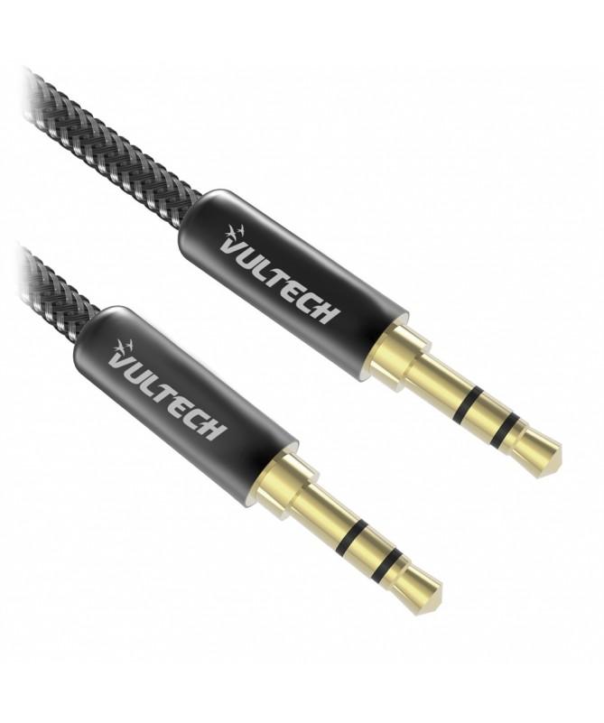 VULTECH CAVO AUDIO JACK TO JACK 35 mm 1 mt SC11249-1