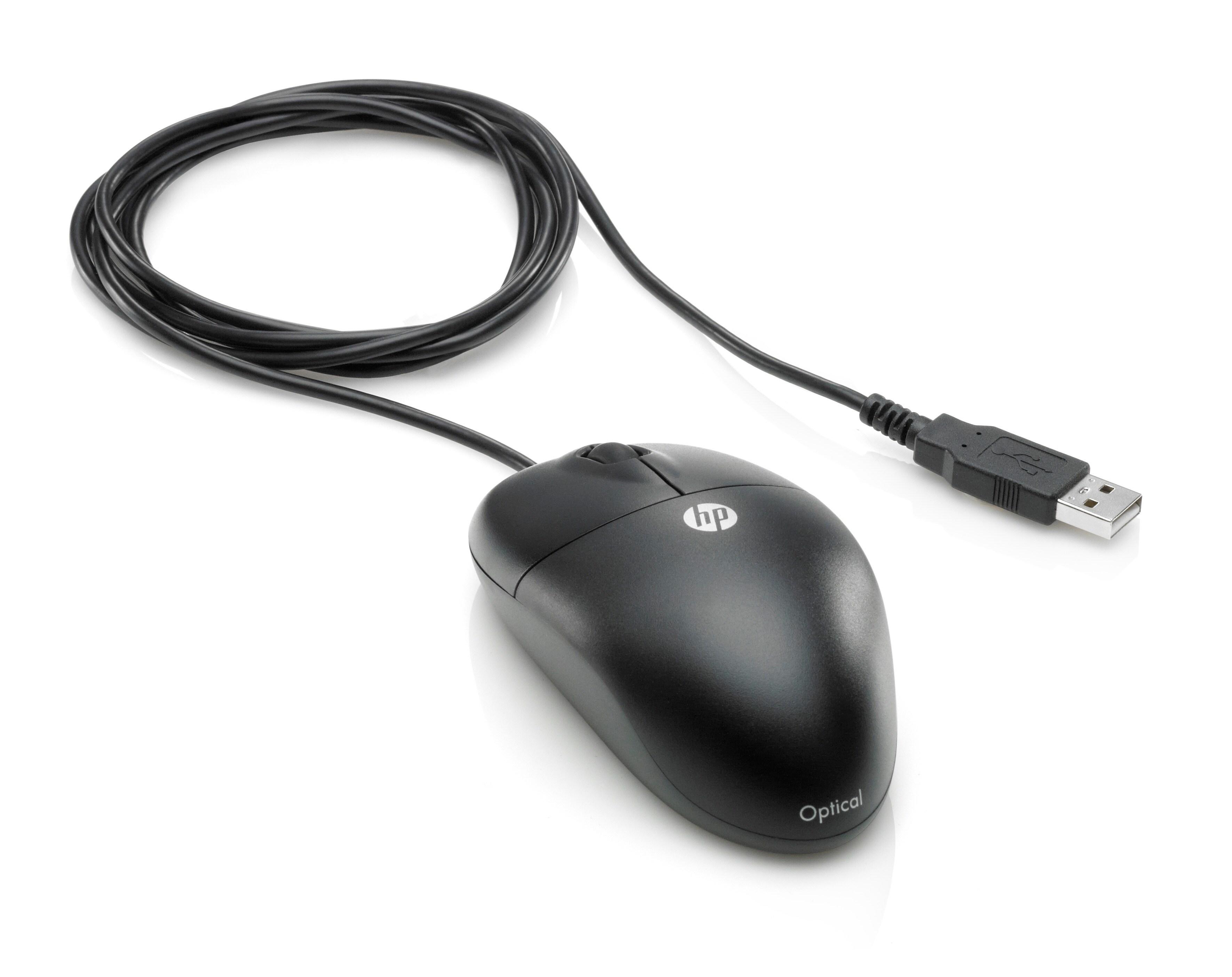 HP DC172B mouse Ufficio Ambidestro USB tipo A Ottico