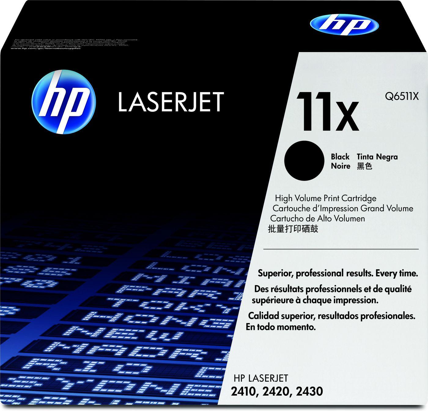 CARTUCCIA TONER H.PACKARD Q6511X N.11X NERO 12k