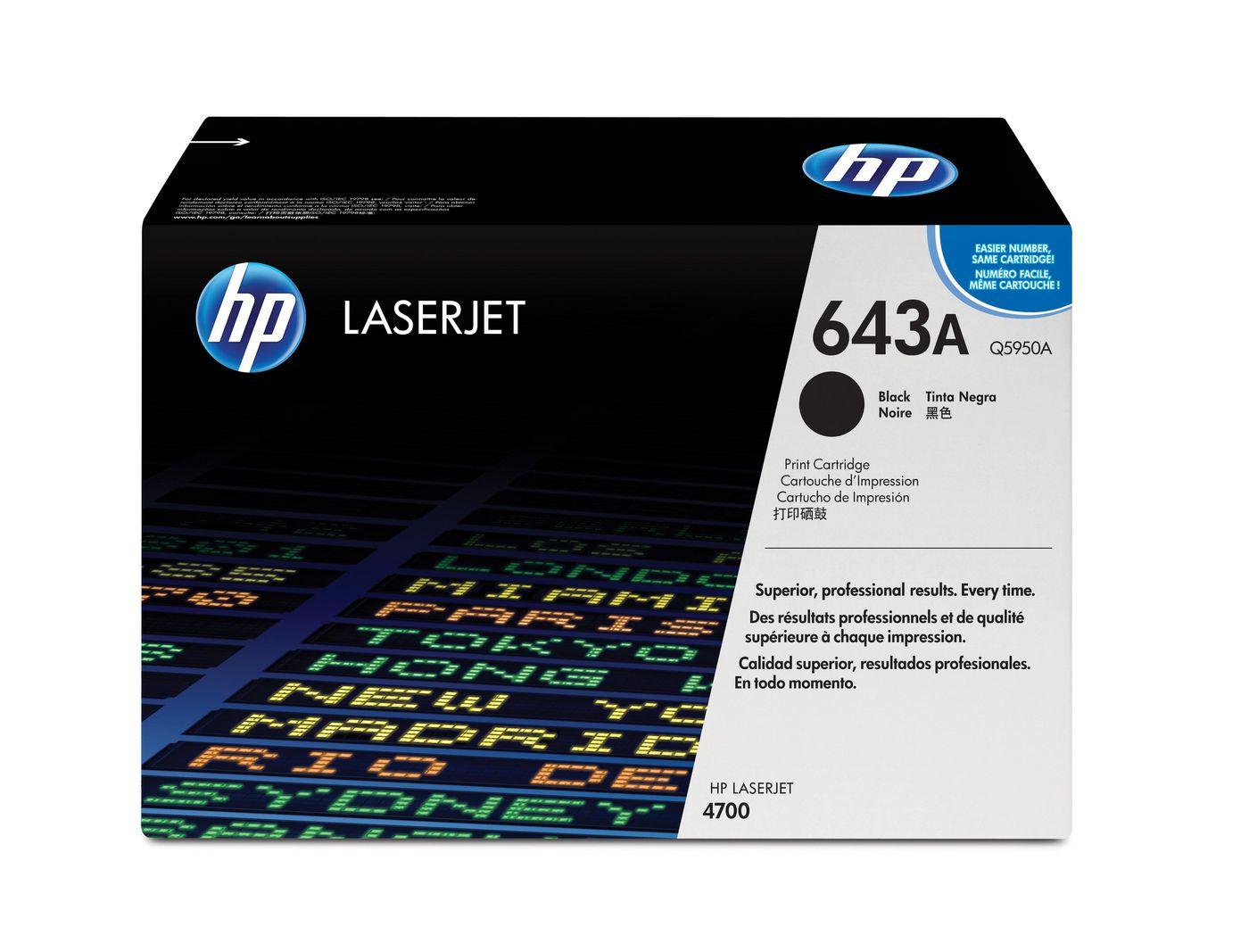 Q5950A TONER NERO HP LJ 4700 11K