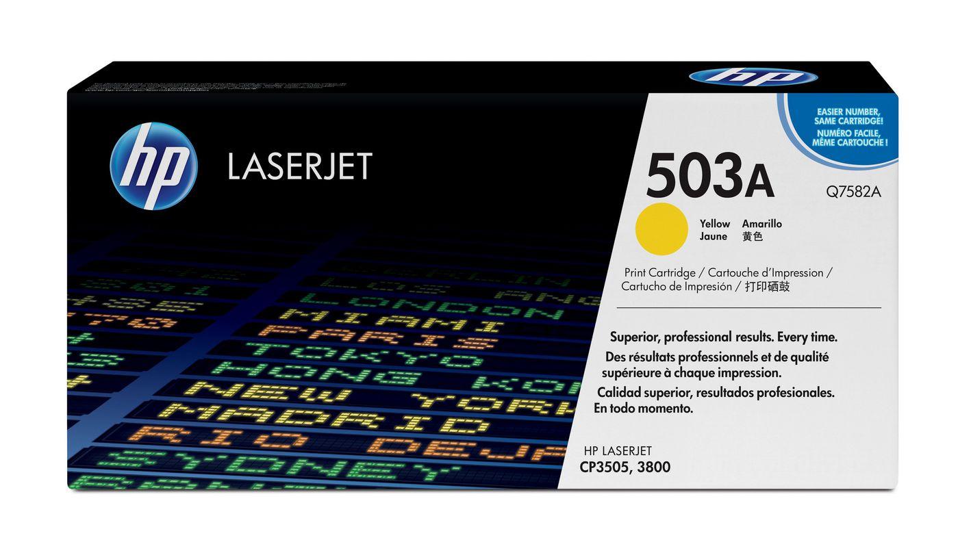 Cartuccia HP Toner originale giallo LaserJet 503A