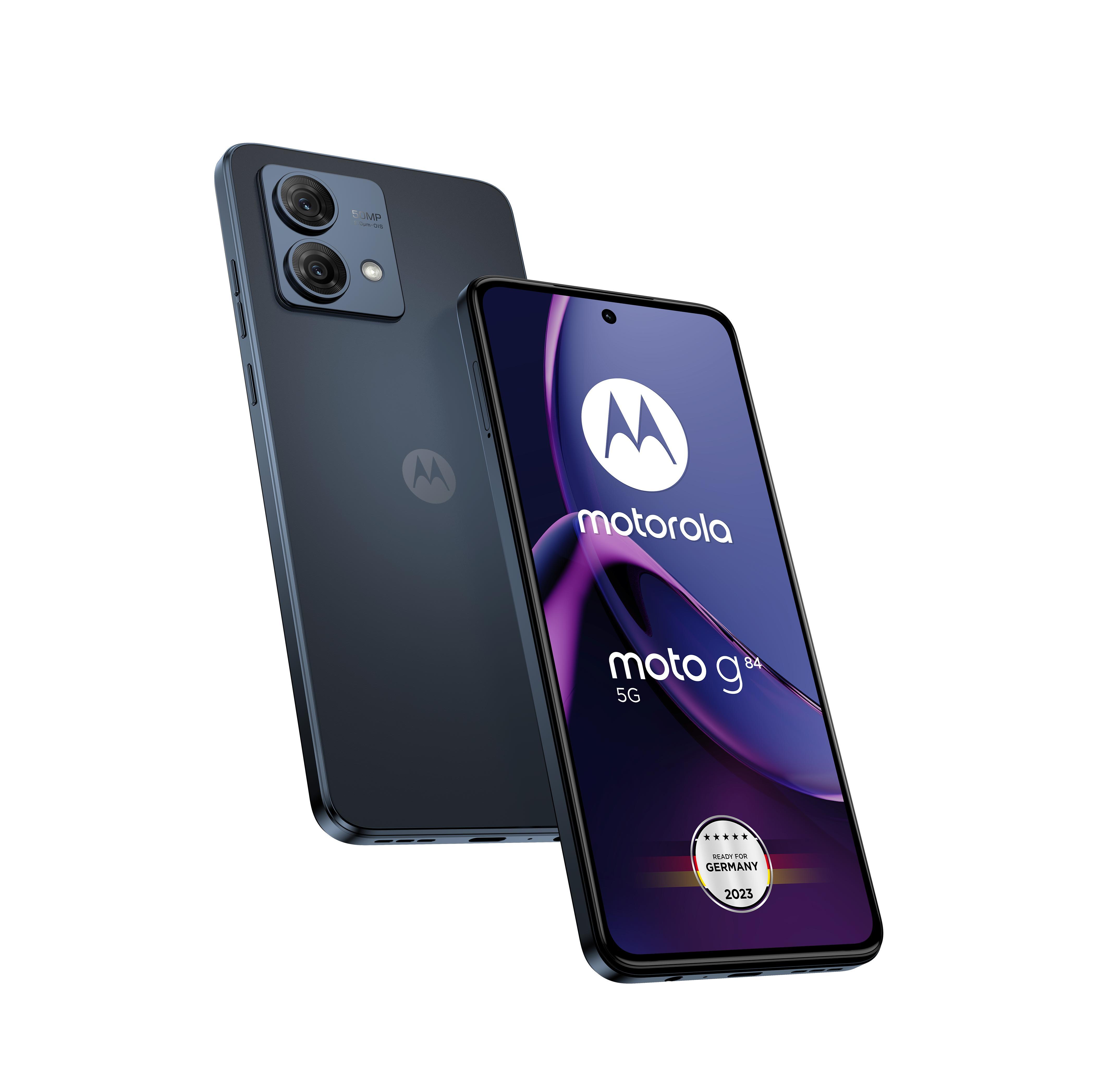 Motorola Moto G Moto G84 166 cm (6.55") Dual SIM ibrida Android 13 5G USB tipo-C 12 GB 256 GB 5000 mAh Blu