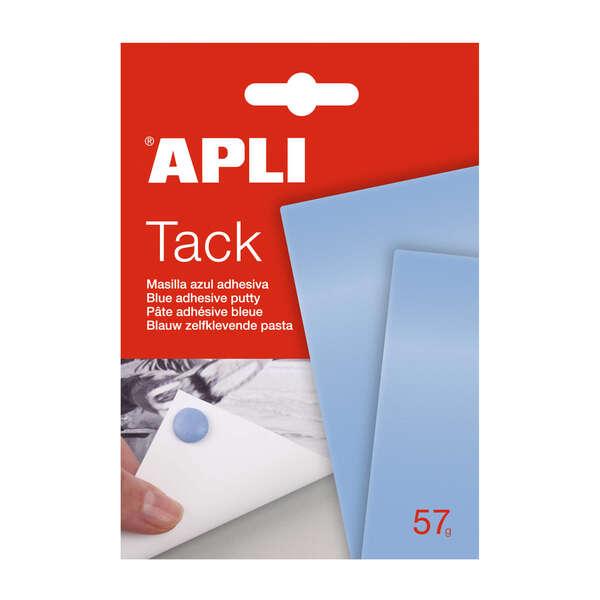 APLI Tack Blue Black 57G - riutilizzabile - non lascia i rifiuti - facile da modellare blu