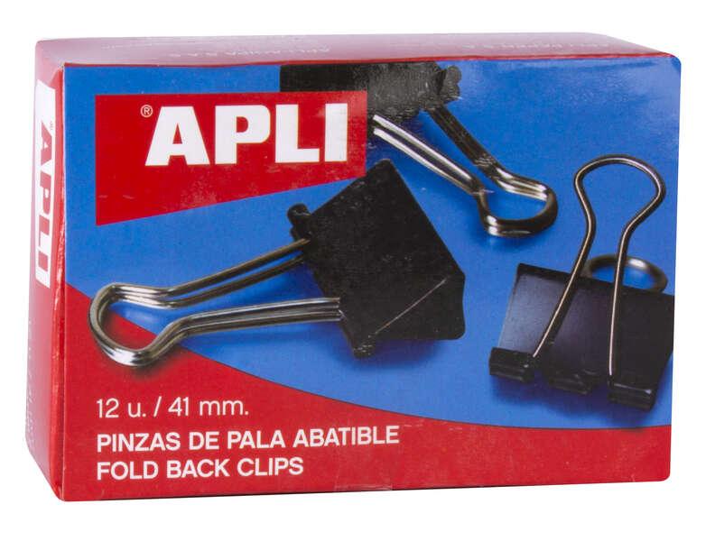 Applicazioni pieghevoli pinzette 20x41mm - clip in vetro temperato scuro