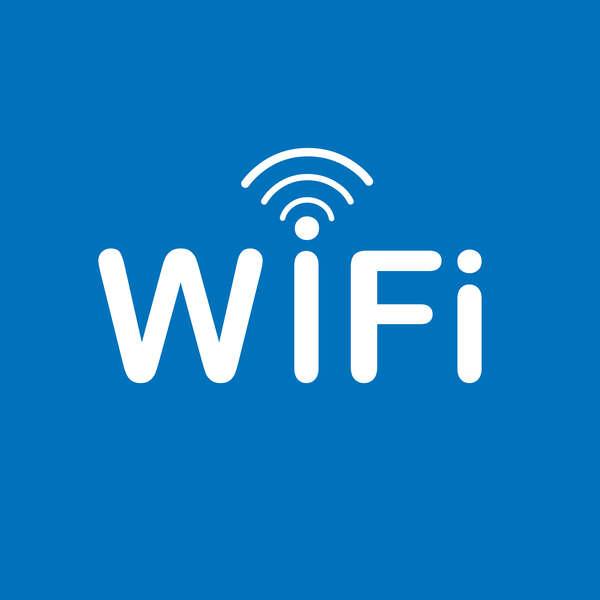 Etichetta segnale app WiFi 1 U.