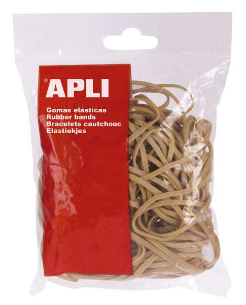 Elastici Apli Elastici Ø 200x3 mm - 100g - 70% Gomma Naturale - Grande Elasticità e Resistenza