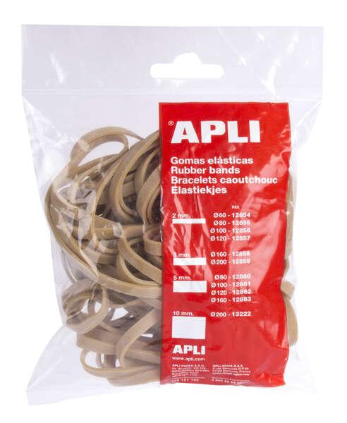 Appli Elastic Rubs in gomma naturale - Ø 160 x 5 mm - Grande elasticità e resistenza - Contenuto 100 g