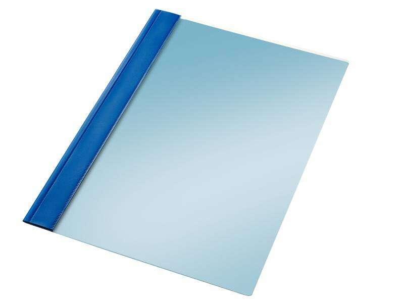 Esselte Fastener Dossiers Folio in PVC - 150 micron - Meccanismo in metallo - Blu